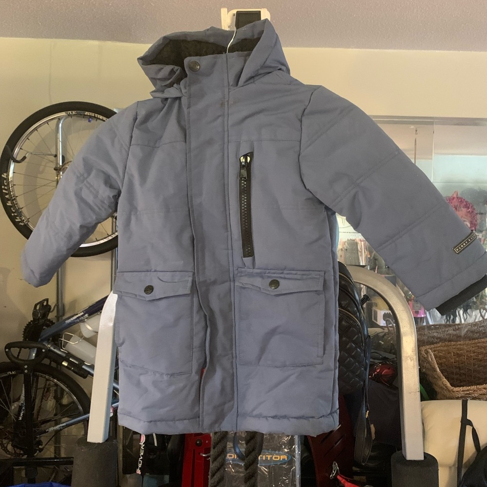 Perry Ellis Boys Coat- Blue- Size 4